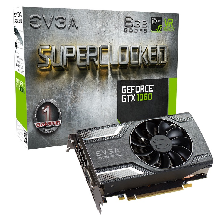 EVGA GTX 1060 Superclocked