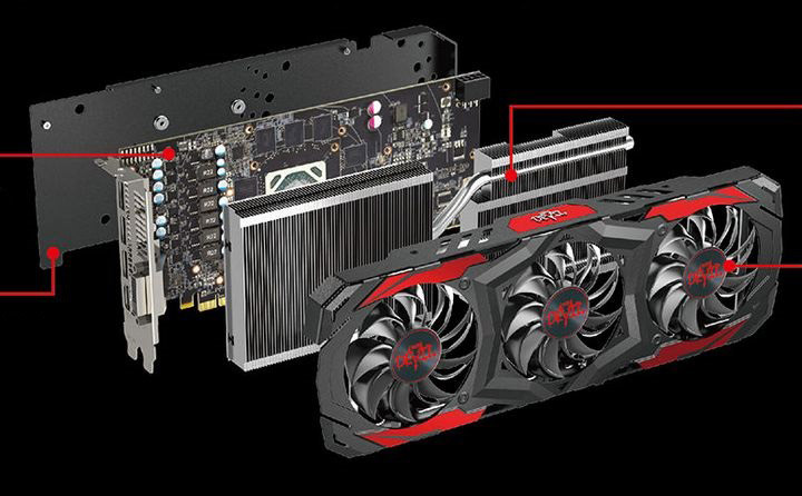 Видеокарта Powercolor Red Devil RX 480