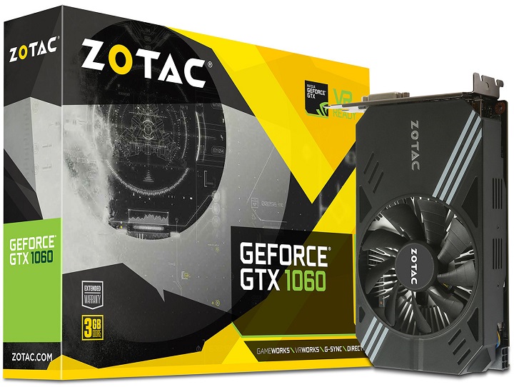 Zotac GeForce GTX 1060 3GB