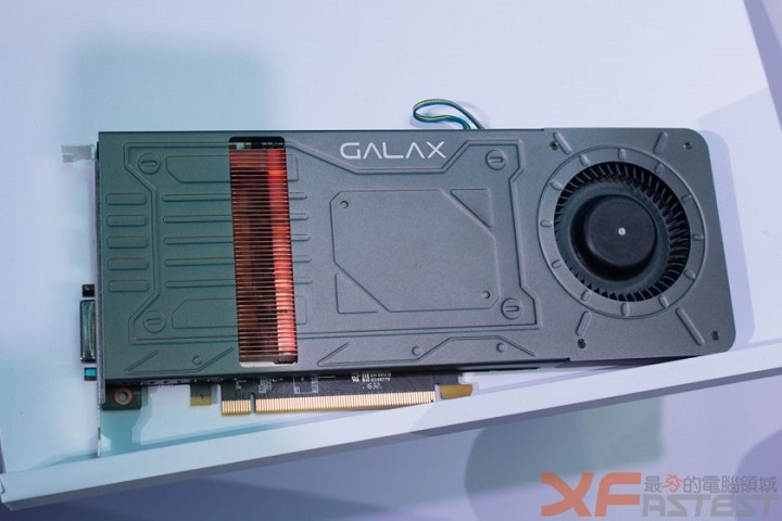 Galax показала видеокарту GeForce GTX 1070 в однослотовом исполнении