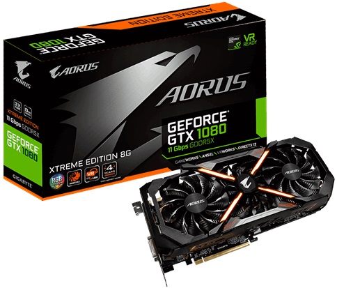 Aorus GeForce GTX 1080 11 Gbps