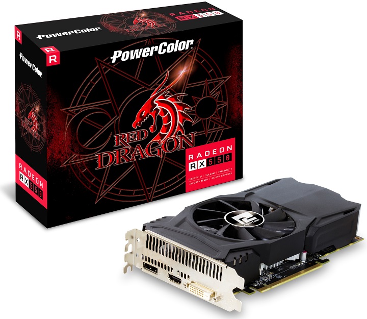 PowerColor Radeon RX 550 Red Dragon