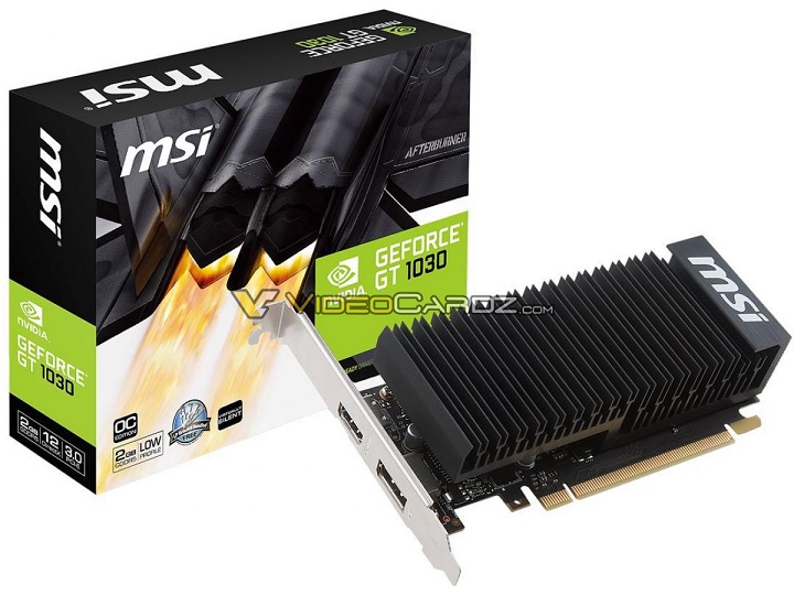 MSI GeForce GT 1030 Passive