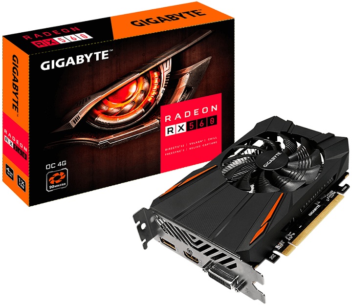 Gigabyte Radeon RX 560 OC