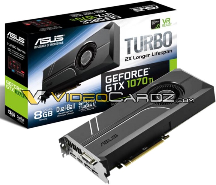 ASUS Turbo GeForce GTX 1070 Ti