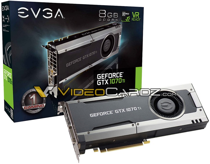 Видеокарта EVGA GeForce GTX 1070 Ti