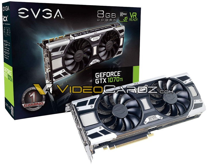 Видеокарта EVGA GeForce GTX 1070 Ti