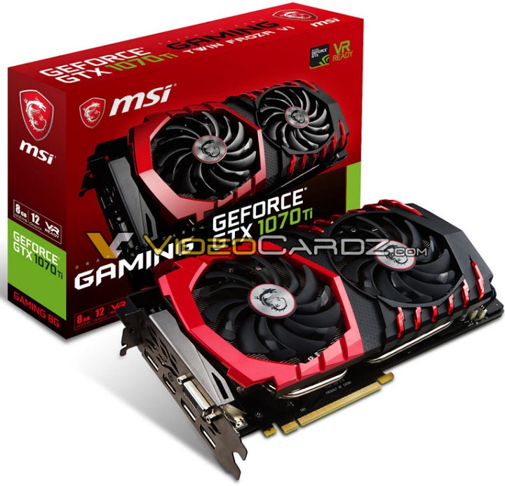 MSI GeForce GTX 1070 Ti Gaming