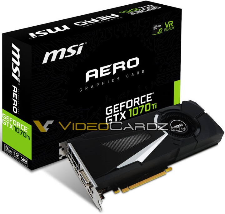 MSI GeForce GTX 1070 Ti Aero