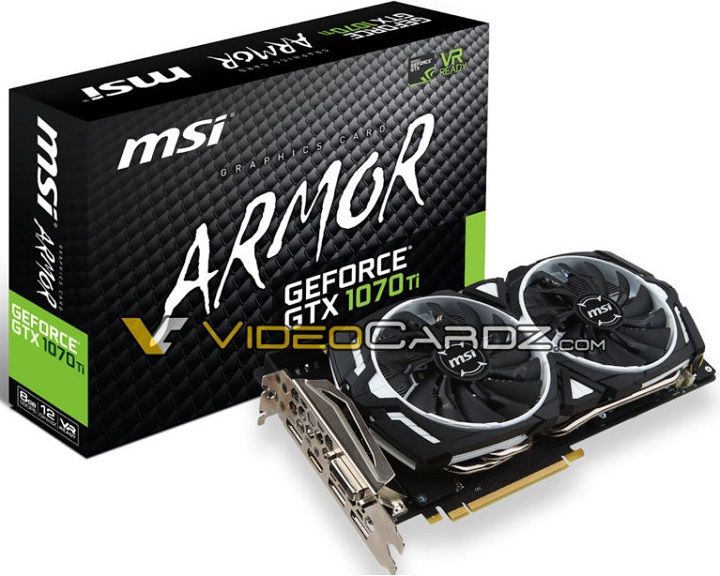 MSI GeForce GTX 1070 Ti Armor