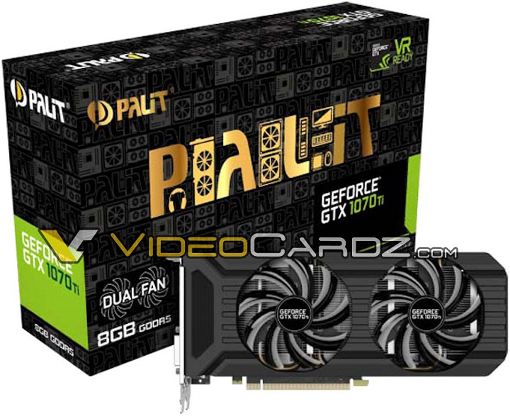 Palit GeForce GTX 1070 Ti Dual