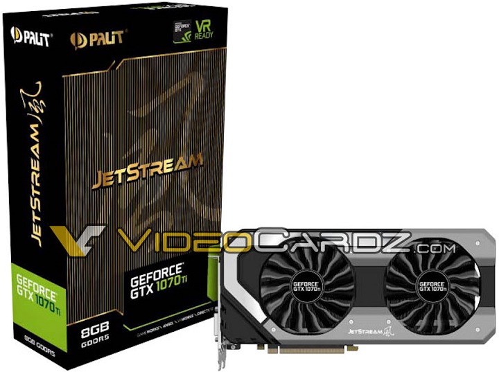 Palit GeForce GTX 1070 Ti JetStream