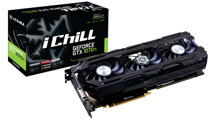 INNO3D GeForce GTX 1070 Ti iChiLL X3