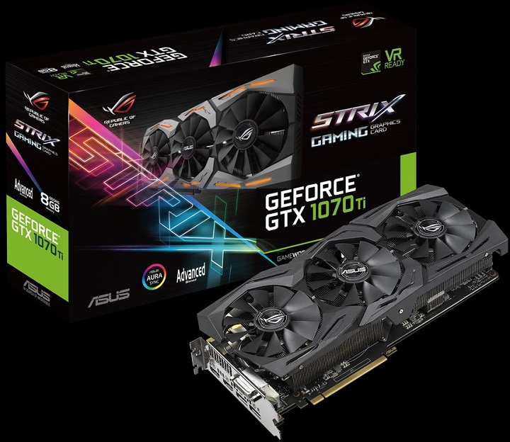 ASUS ROG Strix GTX 1070 Ti Advanced