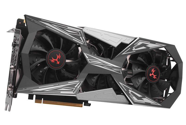 видеокарта Colorful iGame GeForce GTX 1070Ti Vulcan X Top