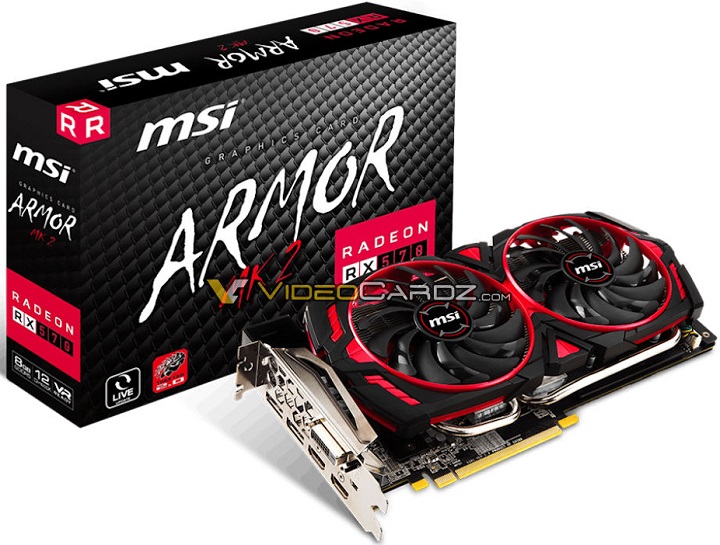 MSI Radeon RX 500 Armor MK2