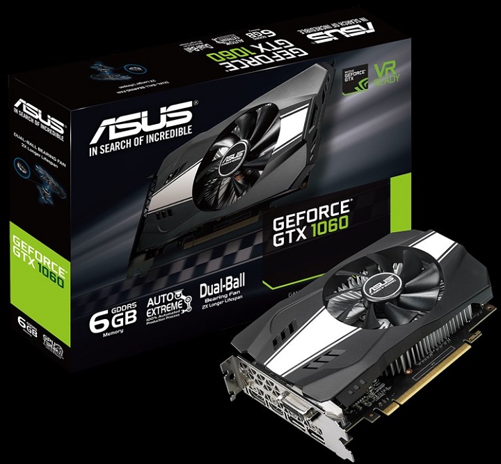 ASUS GeForce GTX 1060 6GB Phoenix