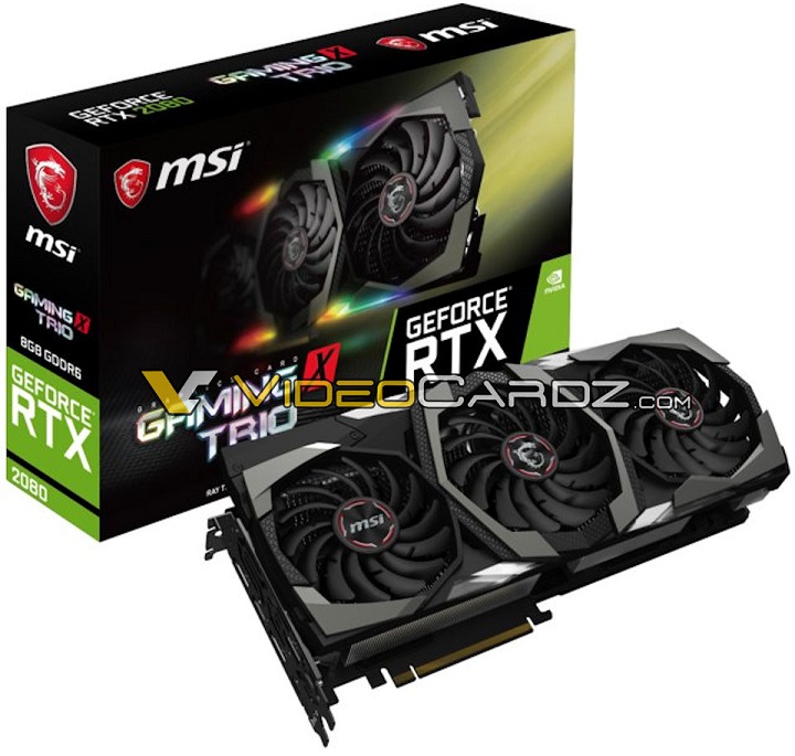 MSI GeForce RTX 2080 Gaming X Trio