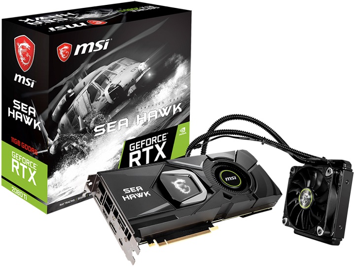 MSI GeForce RTX 2080 Ti Sea Hawk X