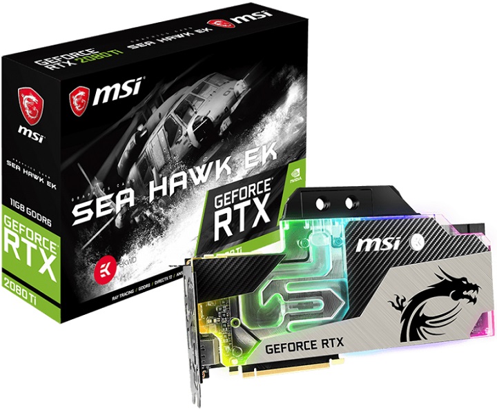 MSI GeForce RTX 2080 Ti Sea Hawk EK X