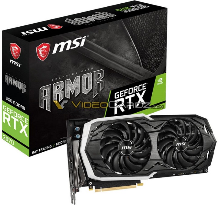 MSI GeForce RTX 2070 Armor