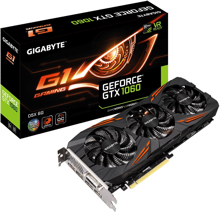 Gigabyte GeForce GTX 1060 G1 Gaming