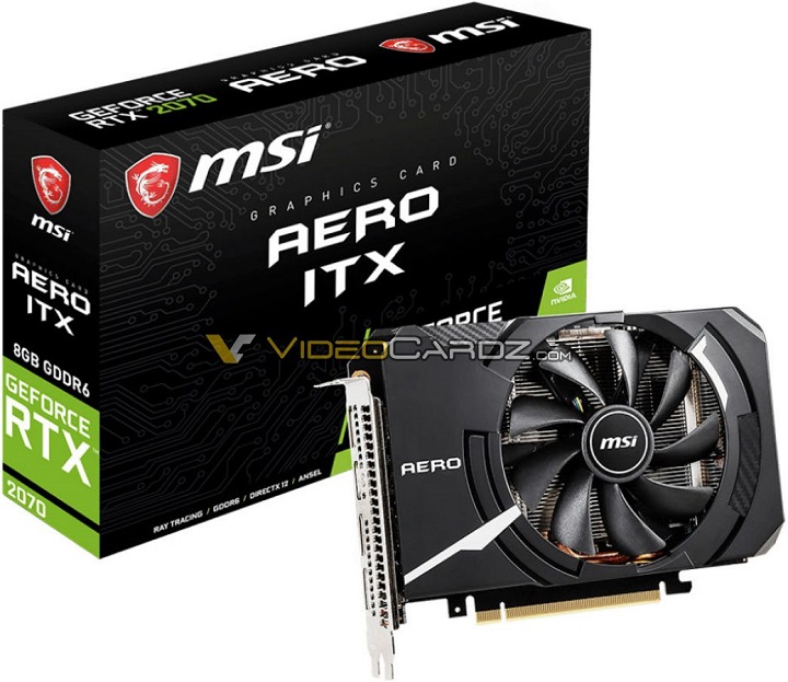 MSI GeForce RTX 2070 Aero ITX