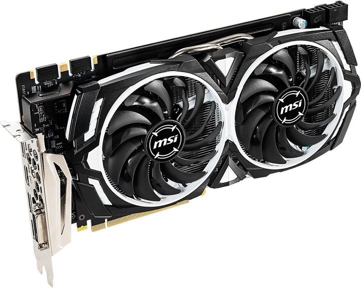 MSI GeForce GTX 1060 Armor 6GD5X OC