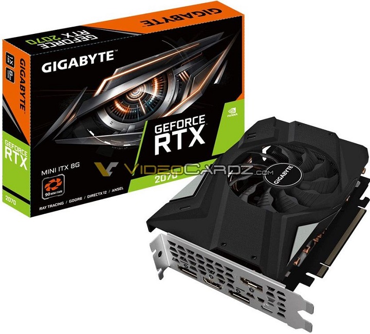 Gigabyte GeForce RTX 2070 Mini ITX