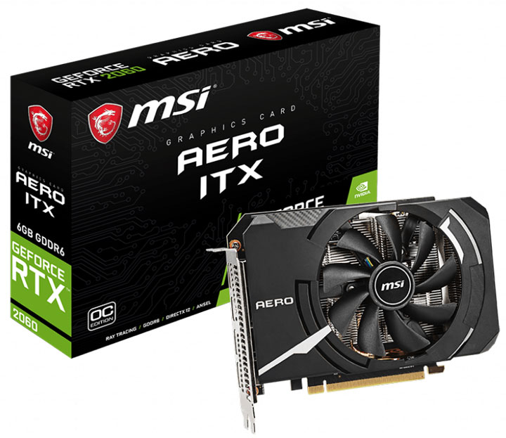 GeForce RTX 2060 AERO ITX 6G OC