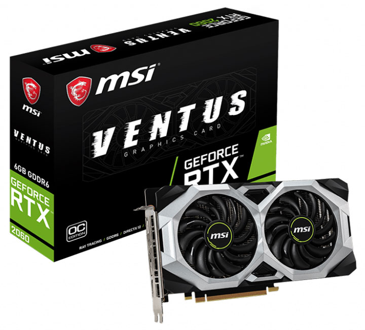 GeForce RTX 2060 Ventus 6G OC