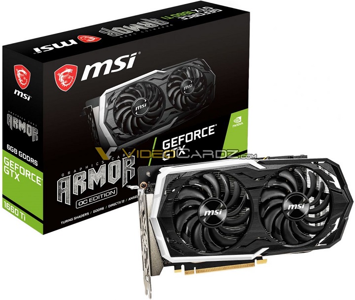 Msi 1660 ti armor разгон