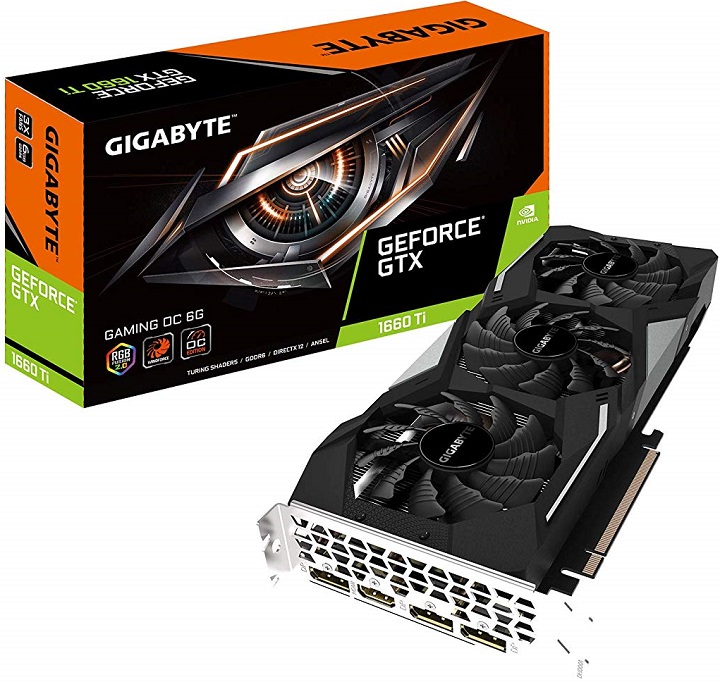 Gigabyte Geforce GTX 1660 Ti Gaming OC