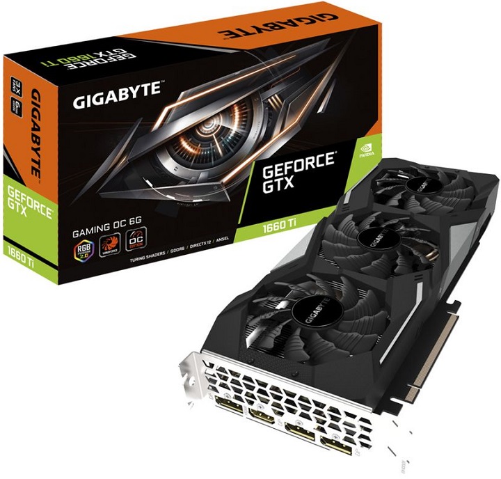 Gigabyte GeForce GTX 1660 Ti 6G Gaming OC 