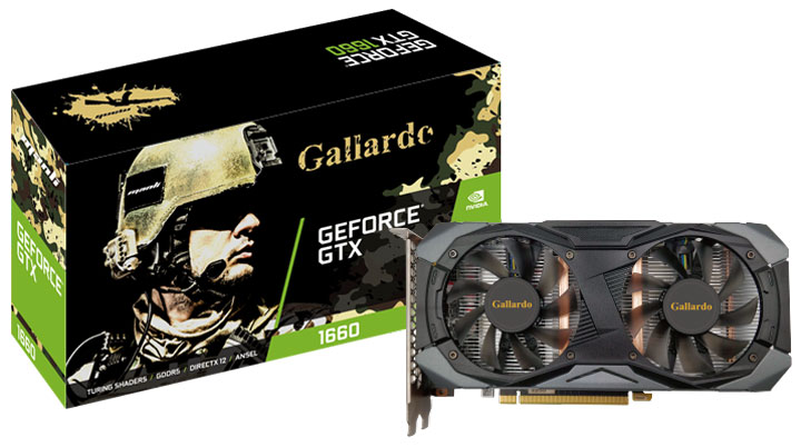 Manli GeForce GTX 1660 Gallardo