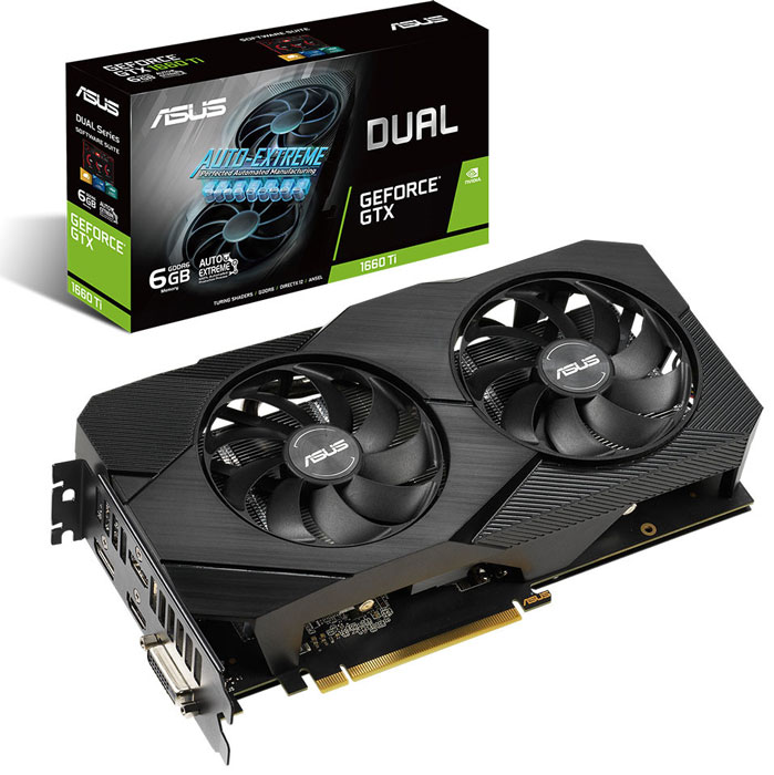 Dual GeForce GTX 1660 Ti EVO