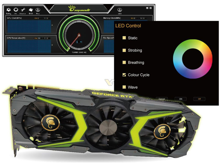 Manli GeForce RTX 2080 Ti & RTX 2080 Gallardo