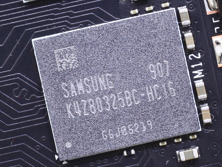 Samsung K4Z80325BC-HC16