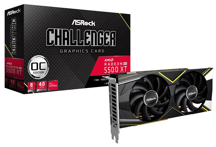 ASRock Challenger D Radeon RX 5500 XT