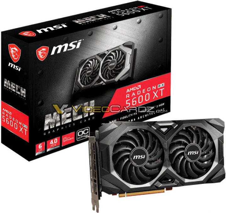 MSI Radeon RX 5600 XT Mech OC