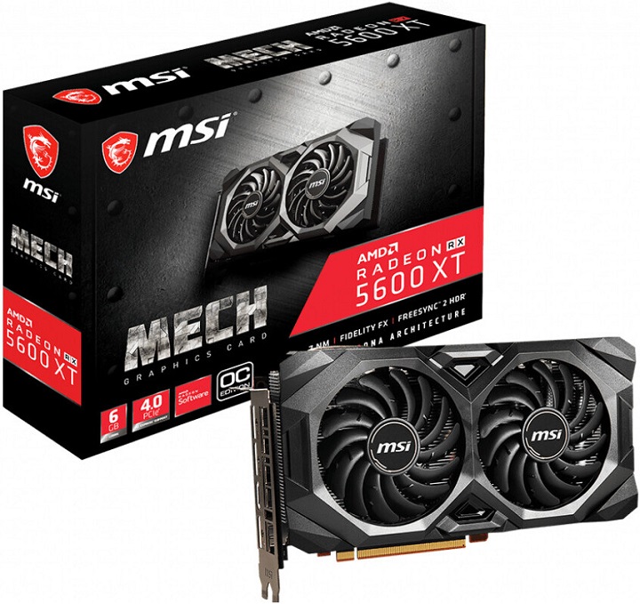 MSI Radeon RX 5600 XT