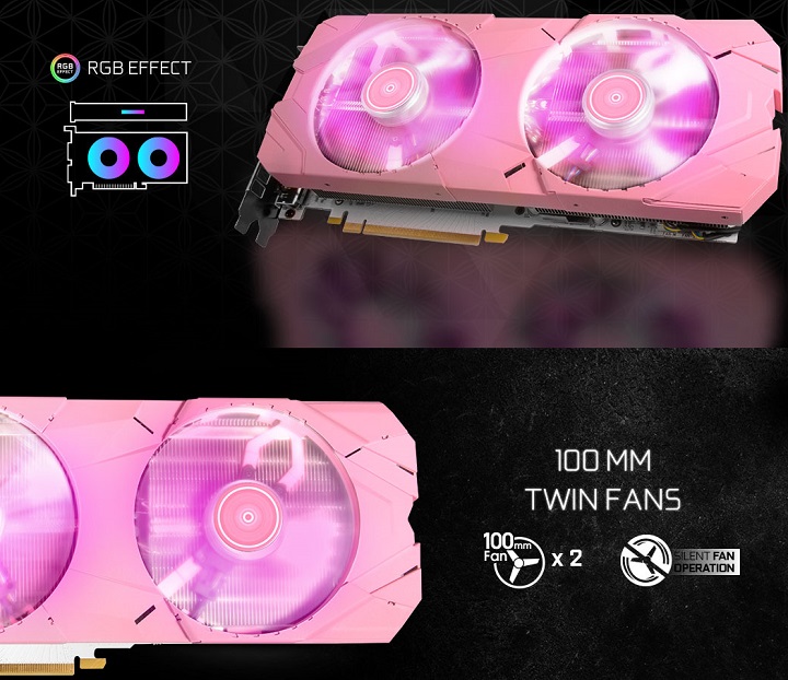 Galax GeForce RTX 2070 Super EX Pink Edition