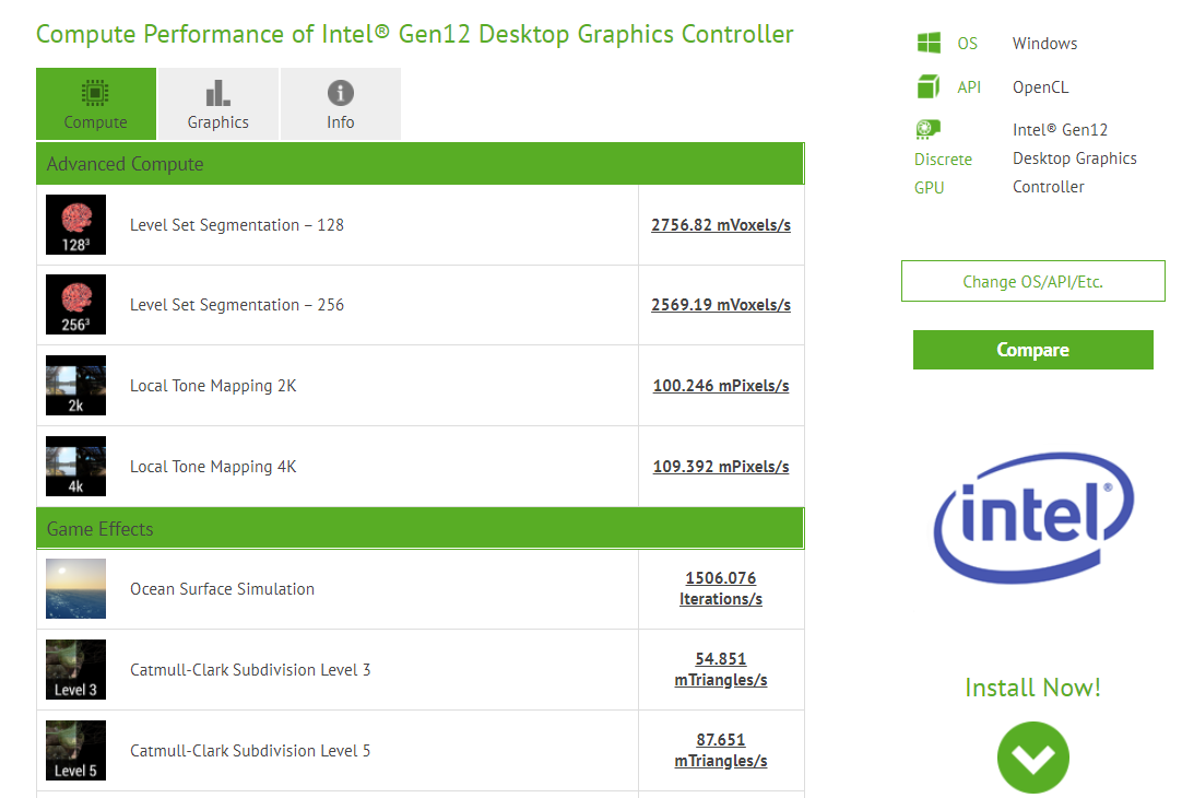 Xe DG1 (Discrete Graphics 1)