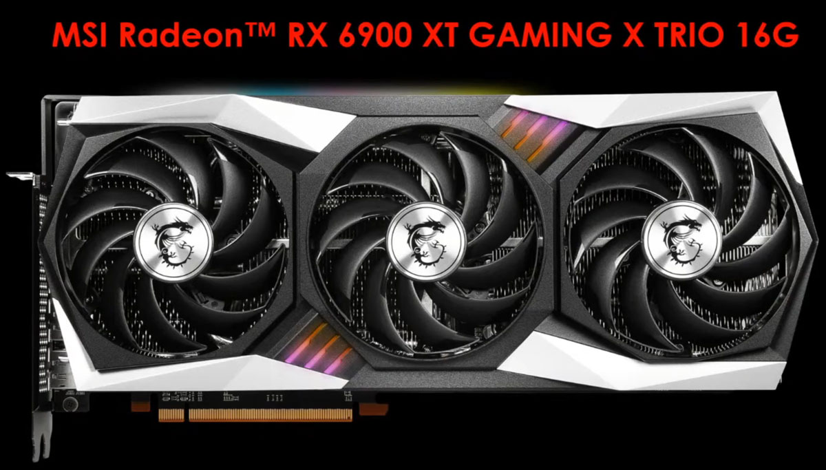 Radeon RX 6800 XT Gaming X Trio