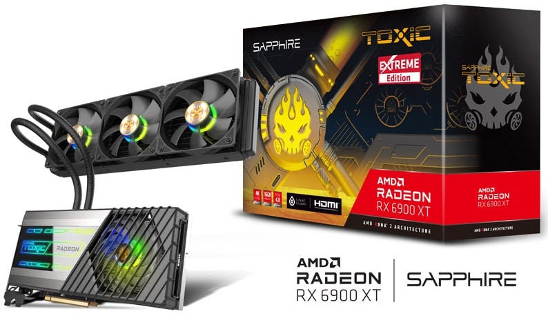 Sapphire Radeon RX 6900 XT Toxic Extreme Edition