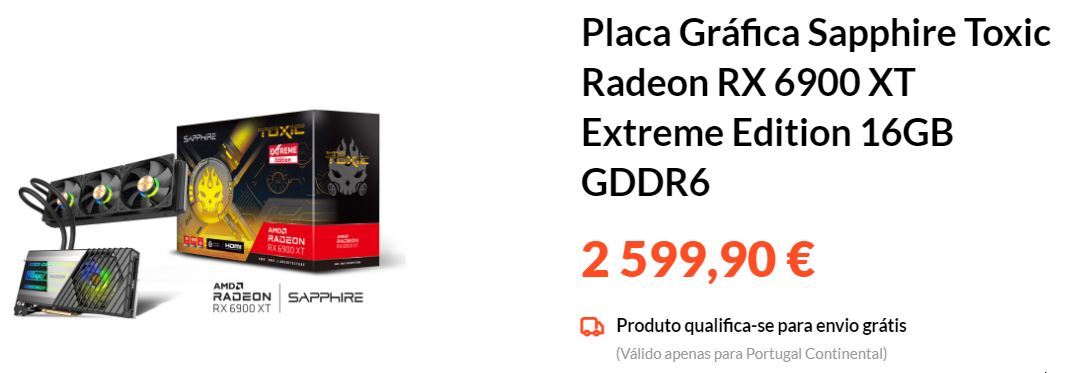 Sapphire Radeon RX 6900 XT Toxic Extreme Edition