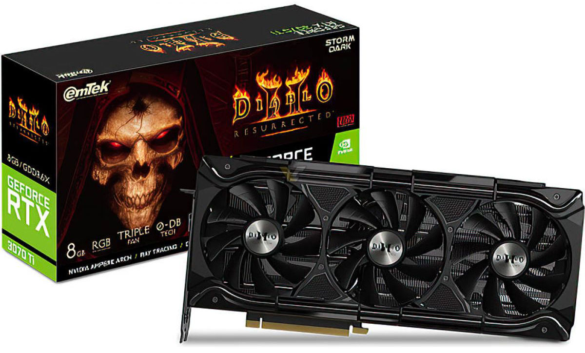 Emtek GeForce RTX 3060 Diablo 2: Resurrected