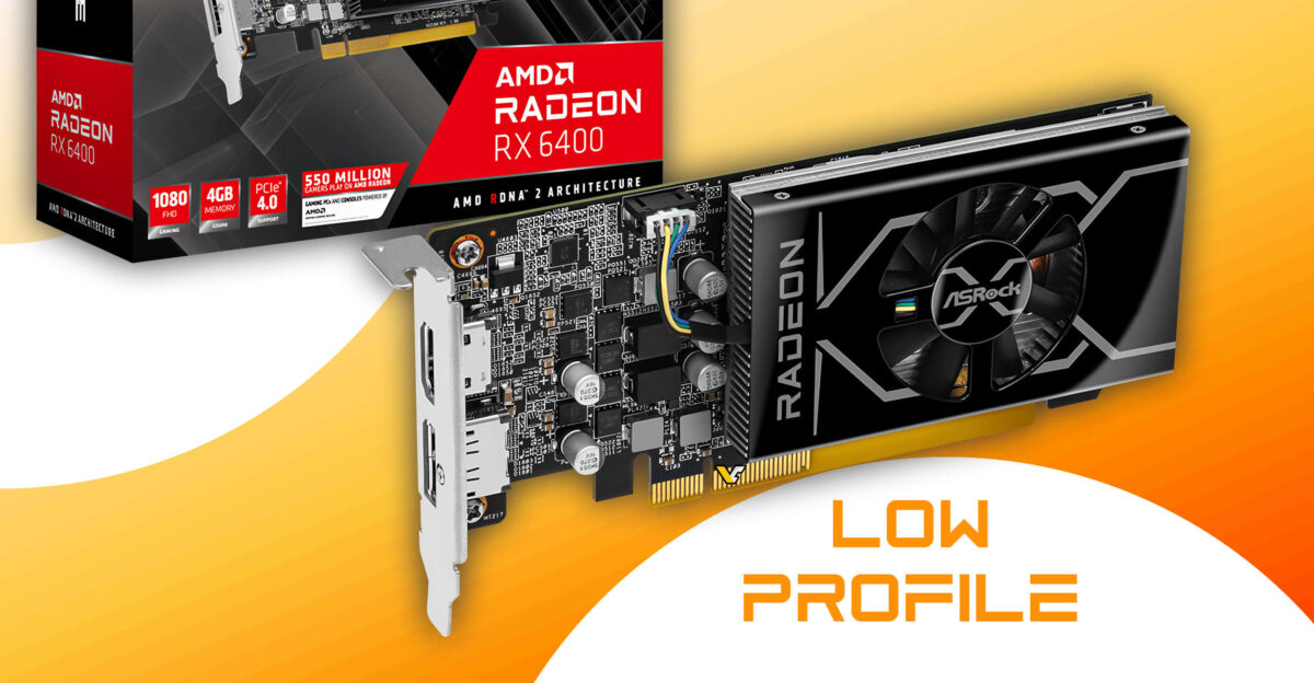 Radeon RX 6400 Low Profile