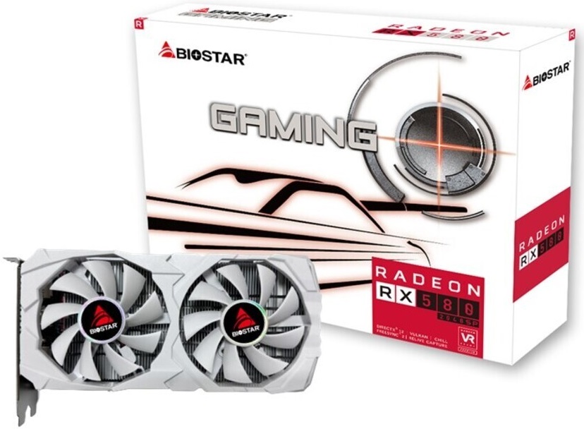 Biostar Radeon RX 580 White