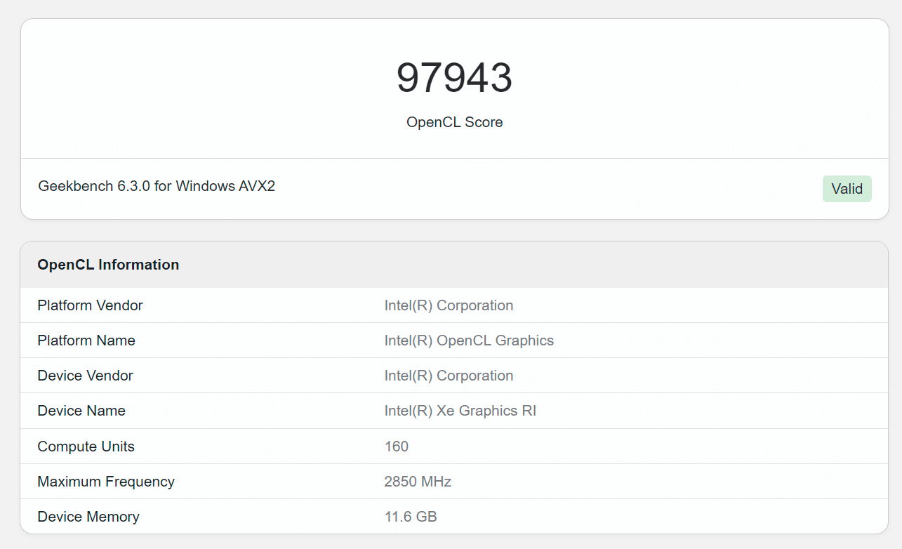 Intel Arc Battlemage G21